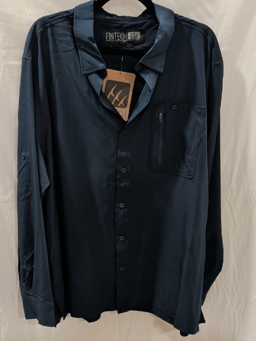 Fintech DEEP SEA NAVY SHIRT XXL NEW